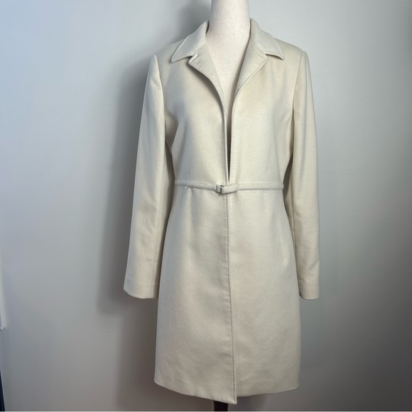 Jackets & Blazers - Women’s DI VITA 100 Percent Cashmere Coat Cream M